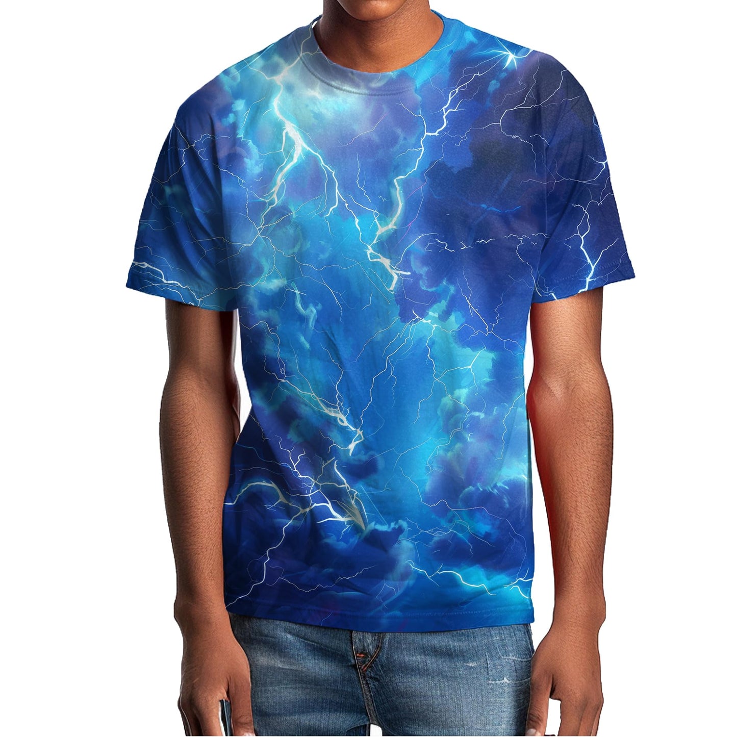 JiaerFlare Mens Print Graphic T Shirt Short Sleeve Summer T-Shirt Novelty Casual Tee