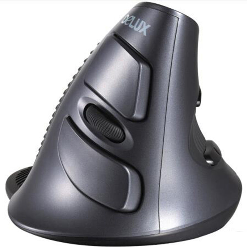 M618 Wired Vertical Mouse with Side Press Buttons