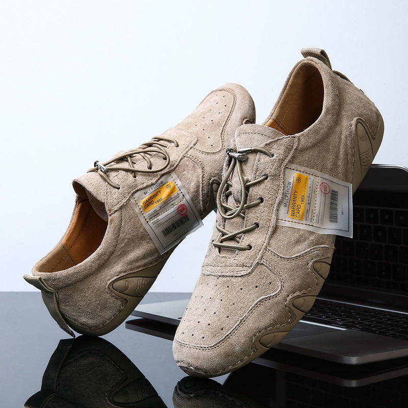 Leisure Leather British Hiking Shoes for Driving