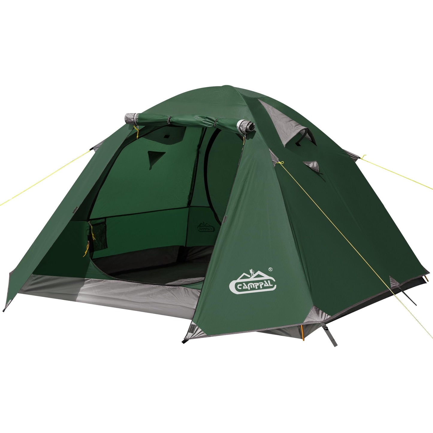 Camppal 2-3 Person Tent Backpacking Tent Waterproof Windproof 4 Season Tent for Camping Easy Setup Two Person Tent for Backpacking Hiking Hunting Motor Cycling & Biking