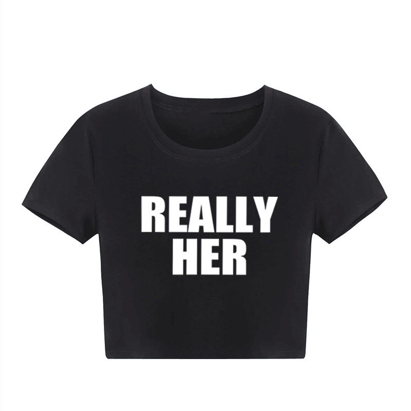 Really Her Cropped T-Shirt