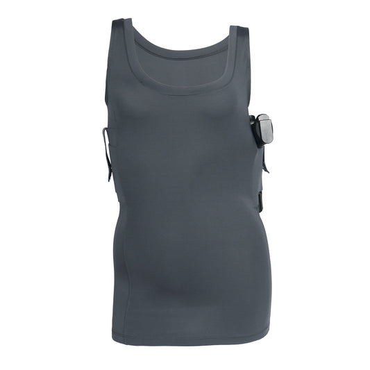 Lilcreek Womens Concealment Tank Top Undercover Concealed Gun Holster Shirt Concealed Carry Clothing CCW Tactical Holster Concealed Handgun Cami Top