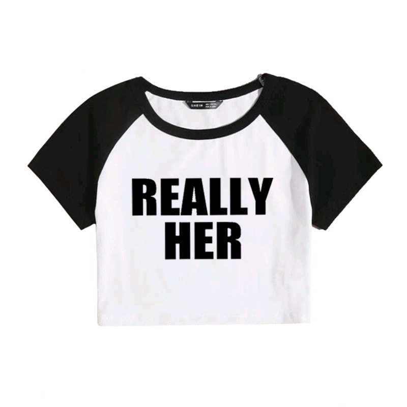 Really Her Cropped T-Shirt