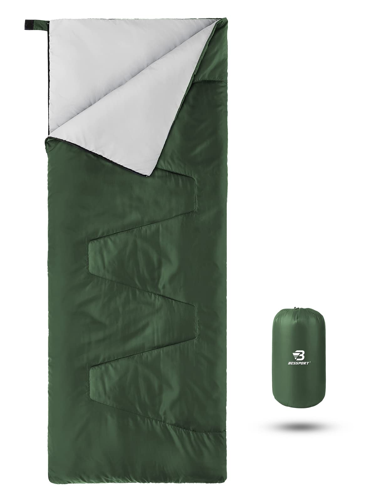 Bessport Lightweight Sleeping Bag Ultralight Backpacking Sleeping Bag 3 Season Waterproof for Adults Kids Outdoor Hiking Camping