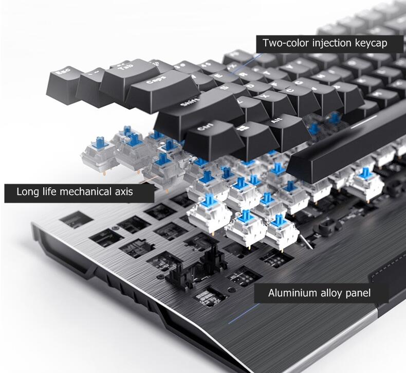Mechanical Punk Steam Keyboard