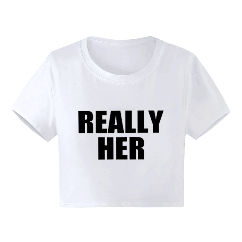 Really Her Cropped T-Shirt