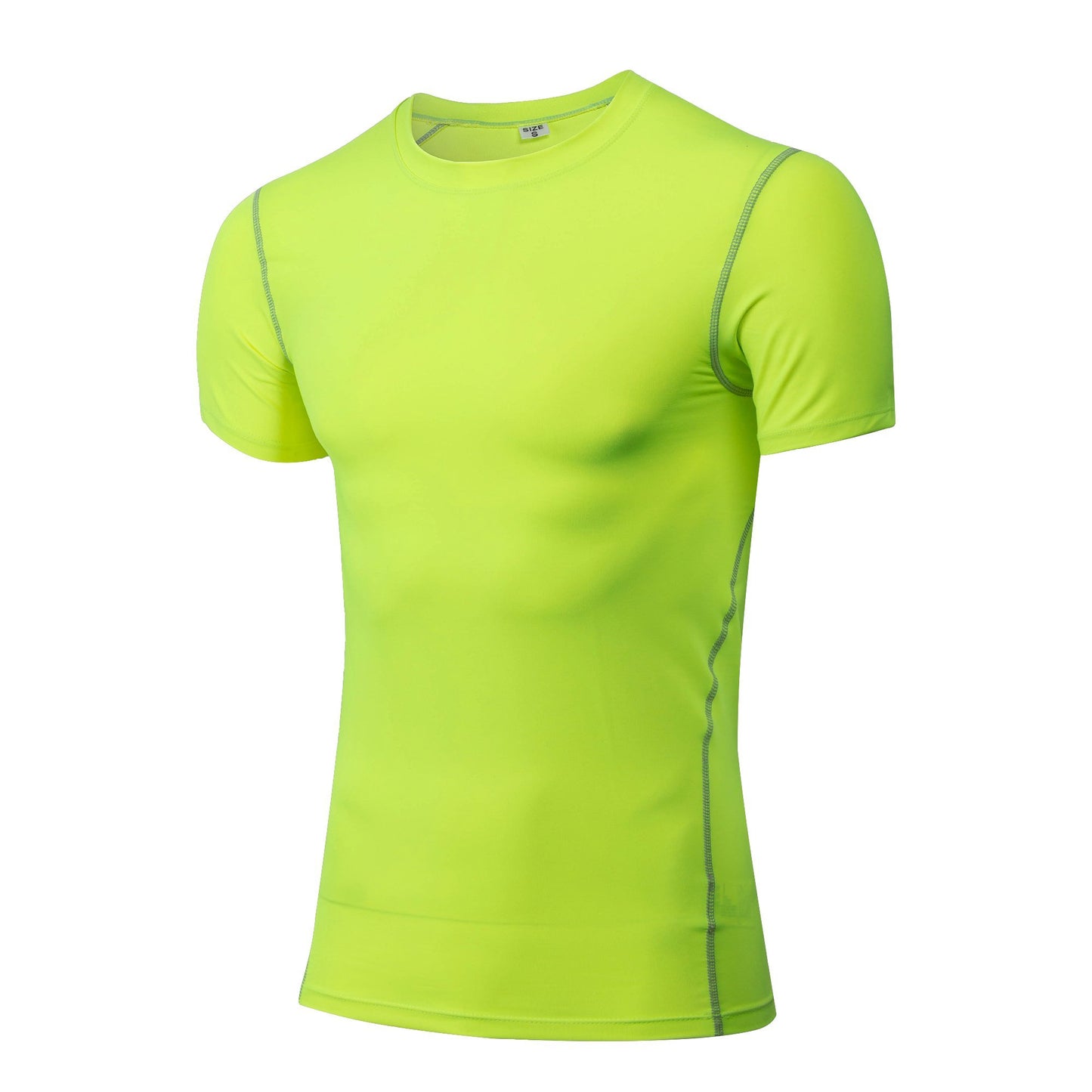Mens Compression Shirts Athletic Workout Shirt Short Sleeve Sports T Shirts Base Layer Undershirts Gym Tops