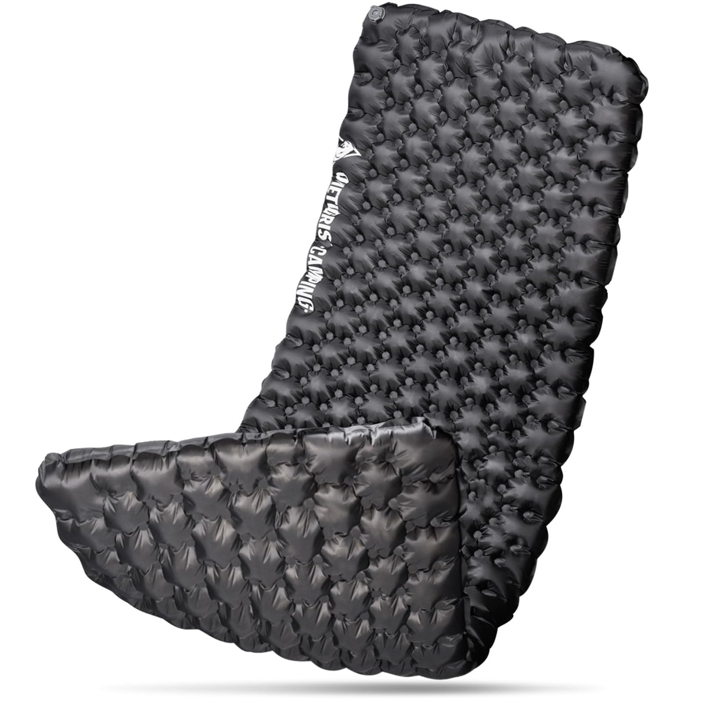 OneTigris Obsidian Ultralight Sleeping Pad 5.2R Insulated Inflatable Camping Backpacking Sleeping Mat Weighs 2.05lb 74.4" x 24.8"