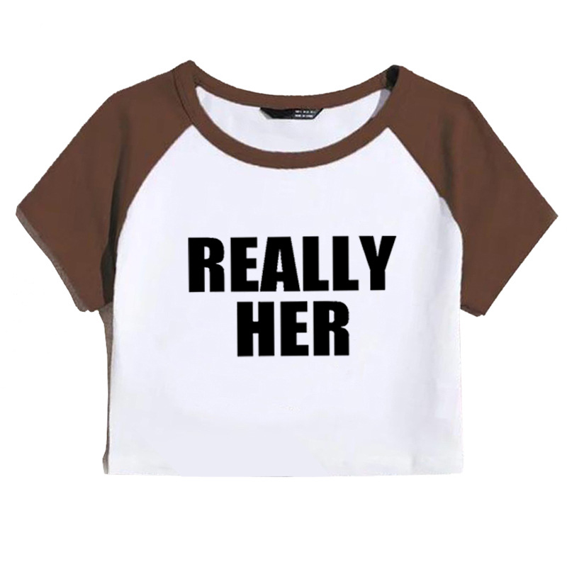 Really Her Cropped T-Shirt