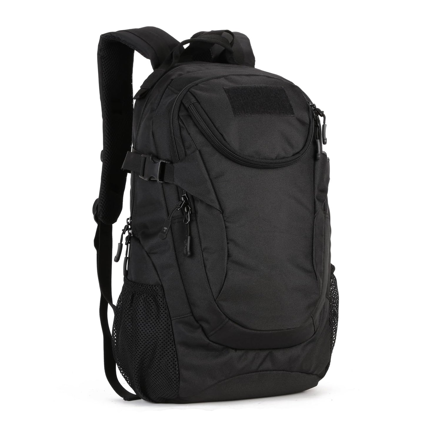 HUNTVP 25L Tactical Backpack Rucksack WR Tactical Assault Pack Military Bag (Black)
