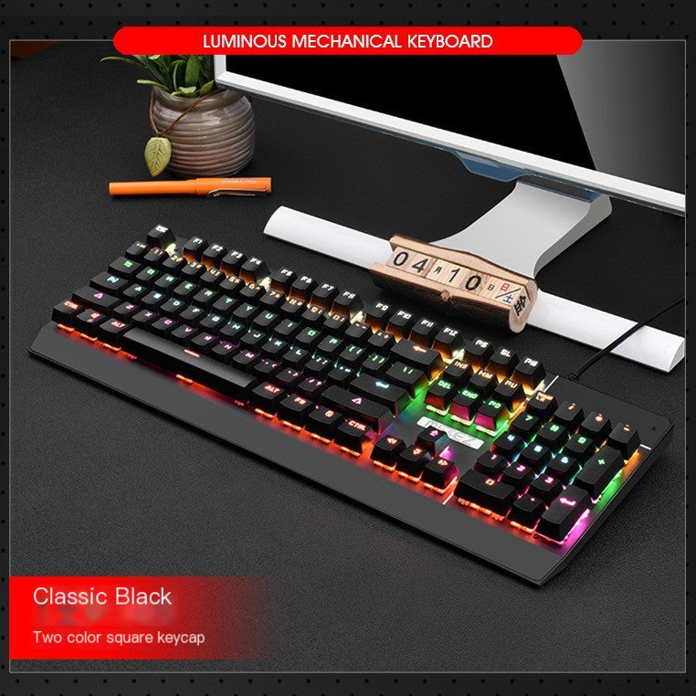 Mechanical Punk Steam Keyboard